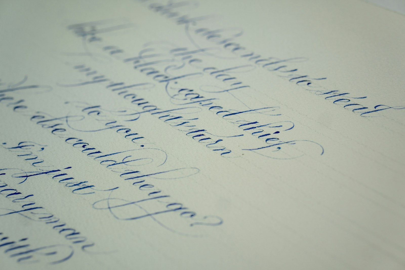 a close up of a handwritten letter