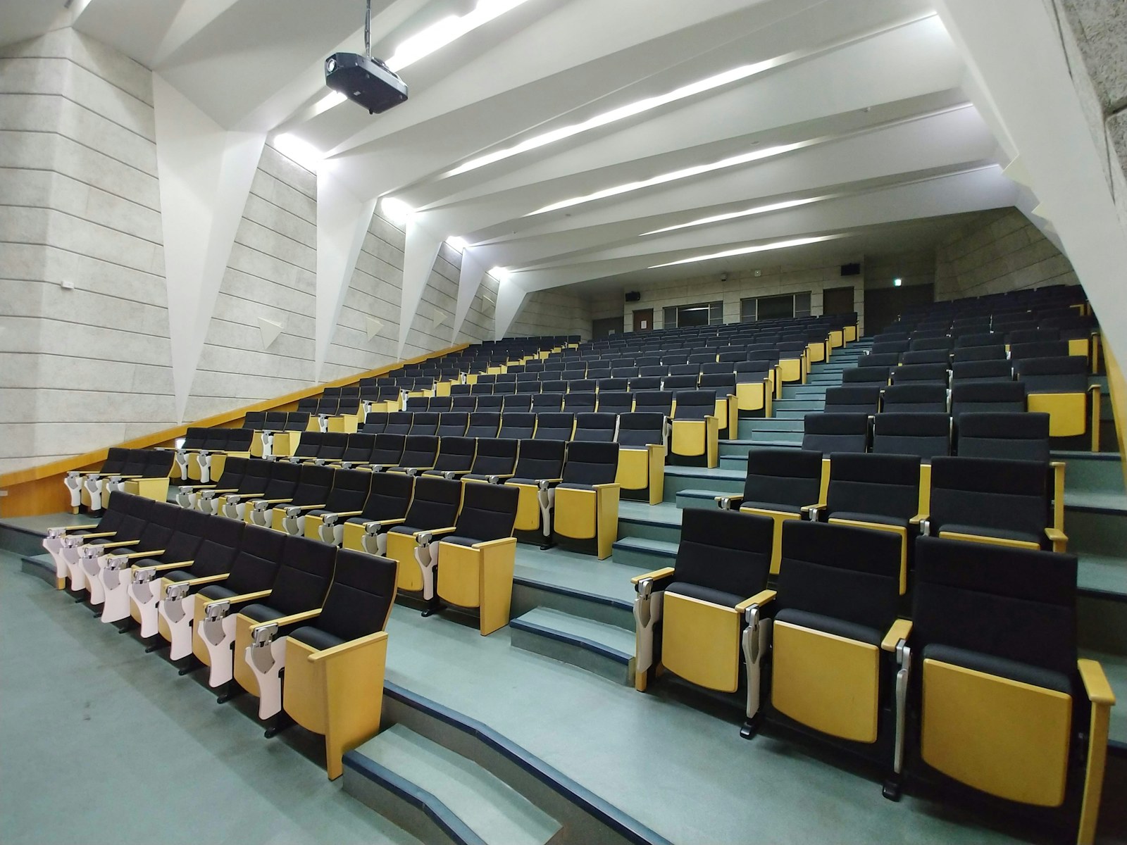a large room