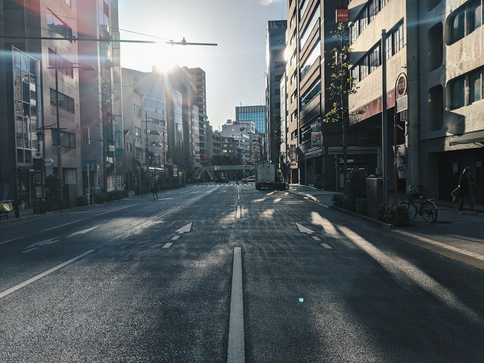 a city street